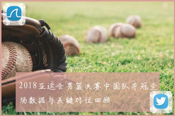 2018亚运会男篮决赛中国队夺冠全场数据与关键对位回顾