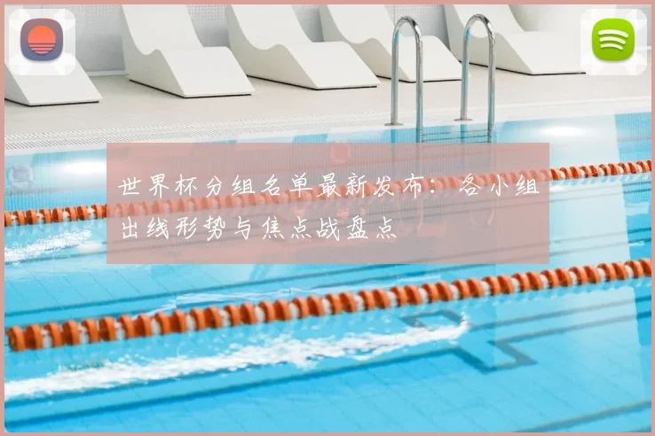 世界杯分组名单最新发布：各小组出线形势与焦点战盘点